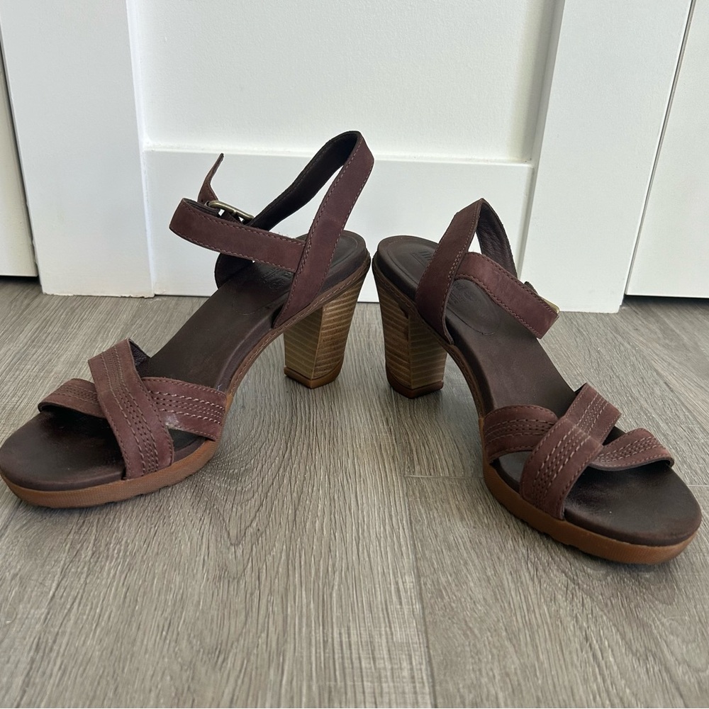 TIMBERLAND Heeled Sandals, Size:EU41